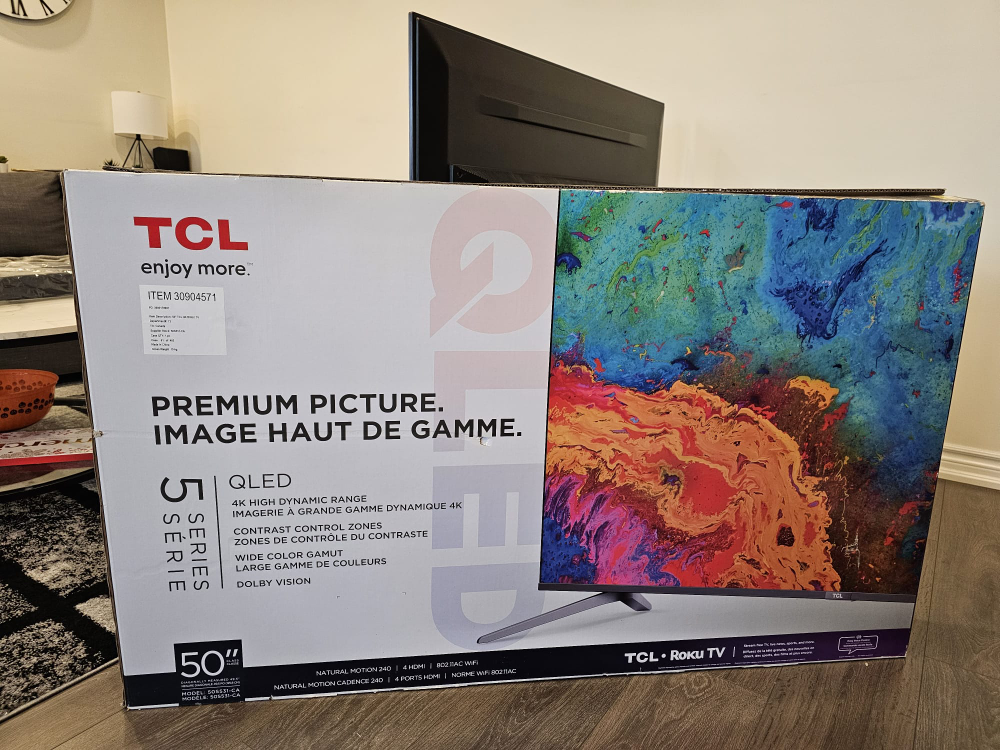 TCL 50 inch QLED
