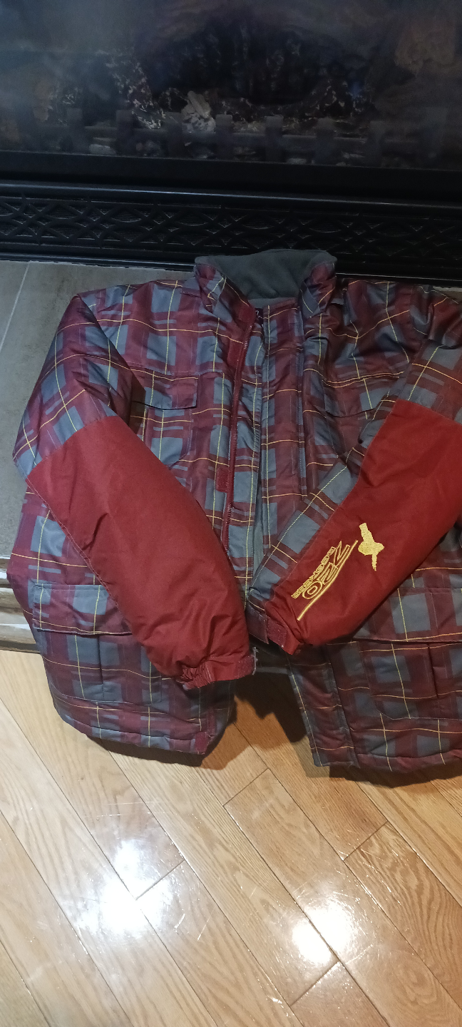 Alpentek Men's Size XL/TG 18 Plaid Puffer Jacket - photo 4