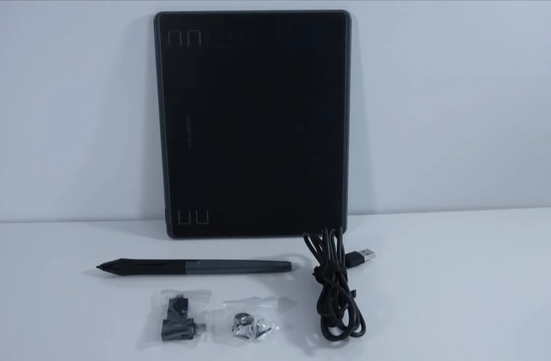HUION HS64 Graphics Drawing Tablet 💚 image indicator(2)