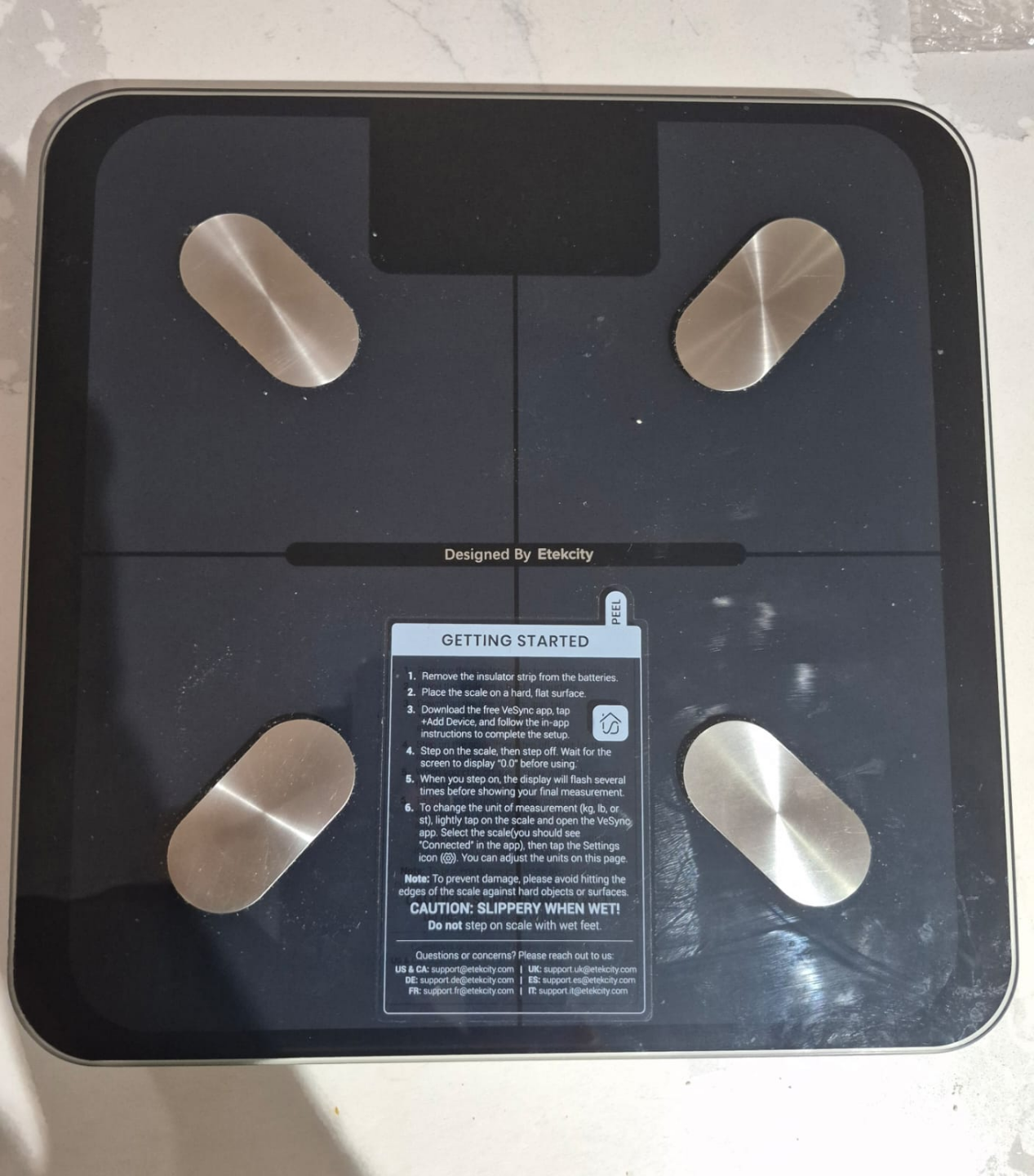 Etekcity Body Weight Scale - photo 2