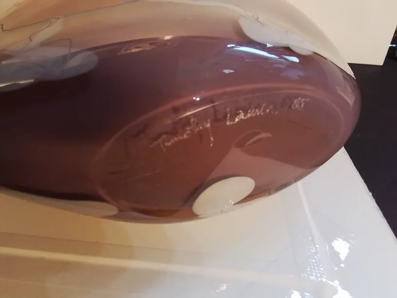 Timothy Laurin Art Glass Vase Canada image indicator(6)