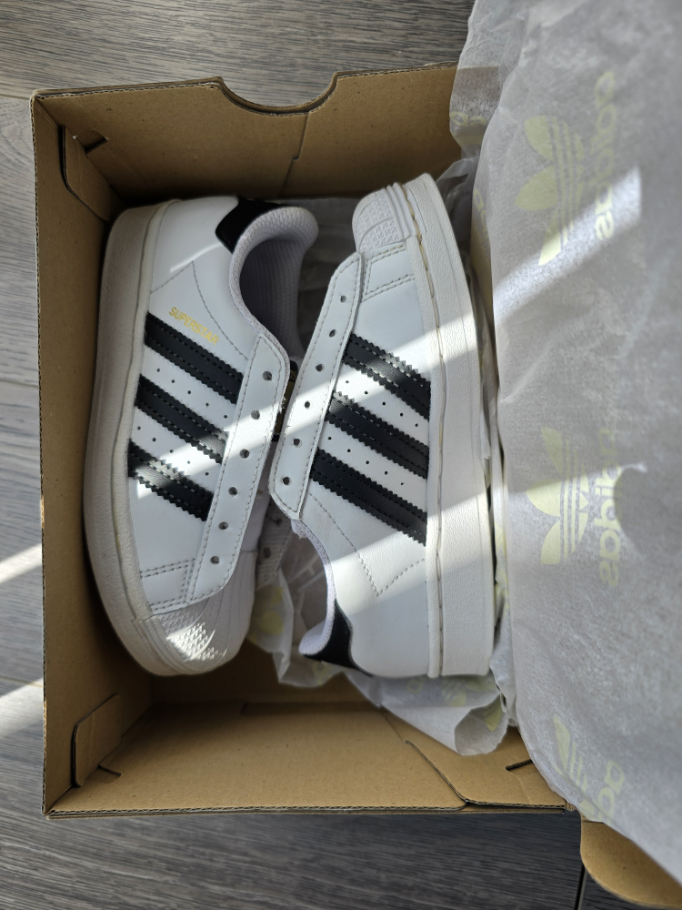 Adidas Superstar Sneakers for kids, size 11