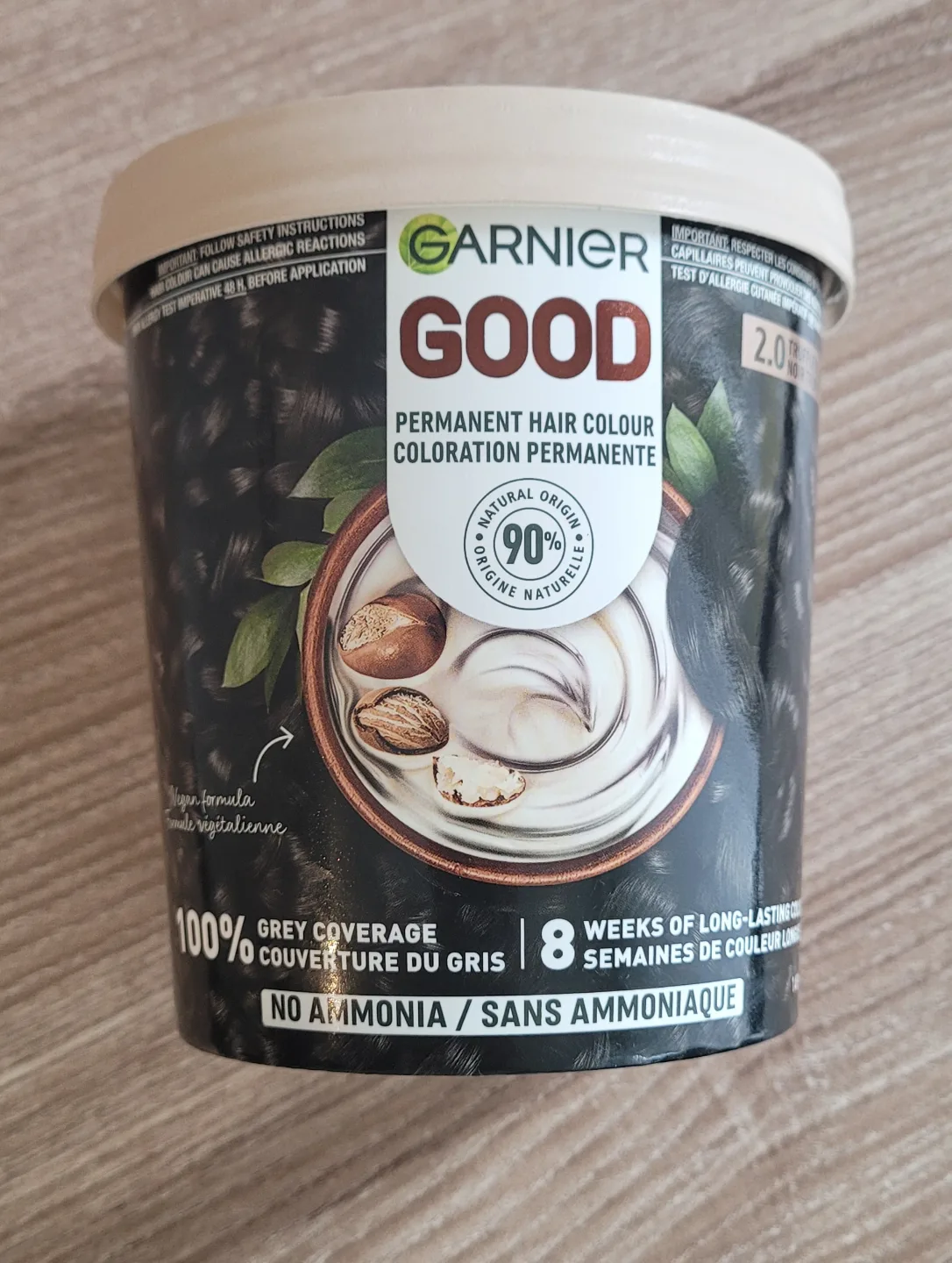 Garnier Good Permanent Hair Colour 2.0 Truffle Black thumbnail