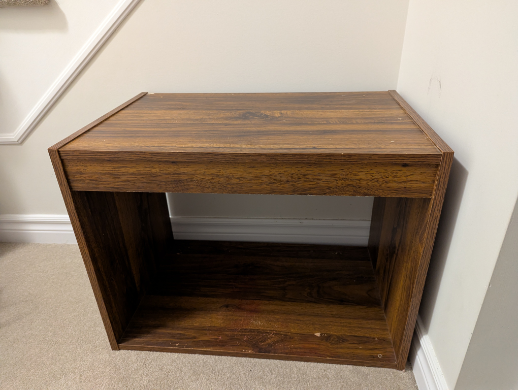 Small Wooden Storage Cube - photo 2