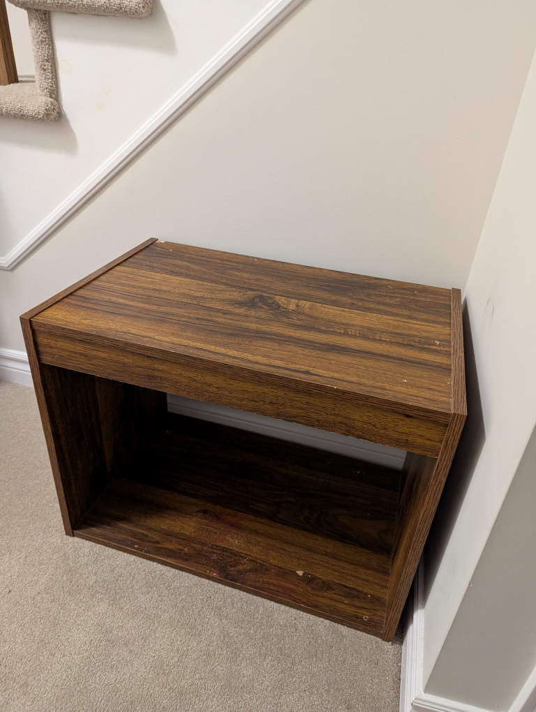 Small Wooden Storage Cube - photo 3