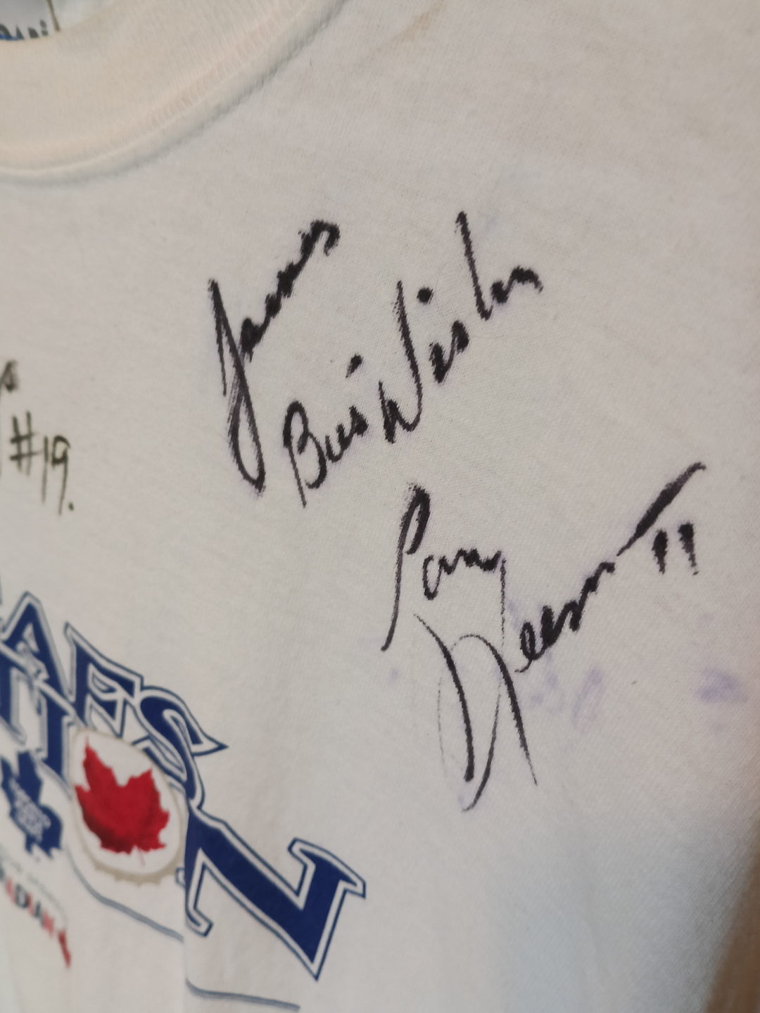 Autographed Toronto Maple Leafs T-Shirt - photo 5