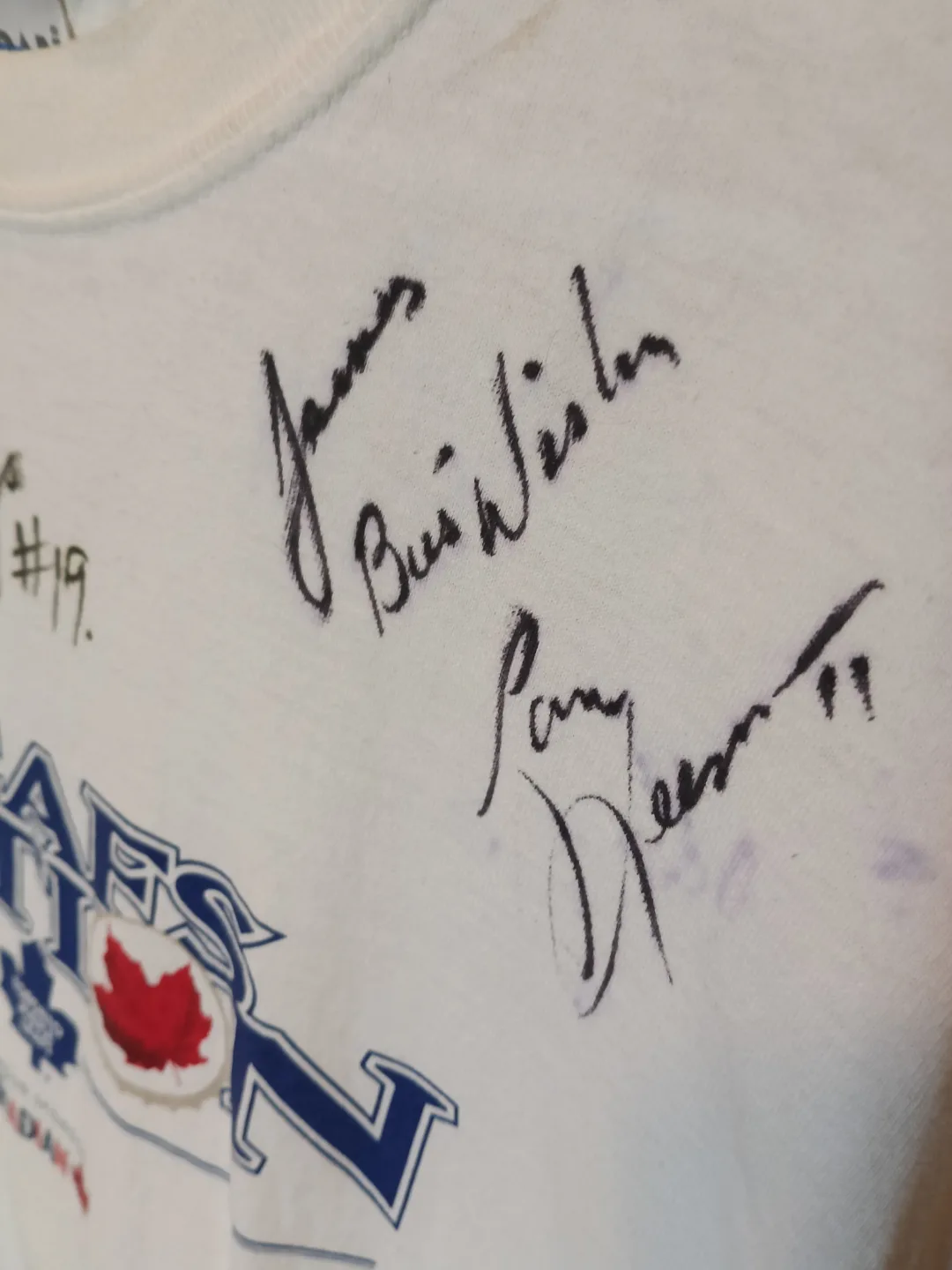 Autographed Toronto Maple Leafs T-Shirt image indicator(5)