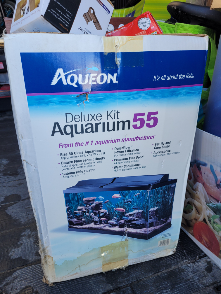 Aqueon Aquarium 55 Deluxe Kit