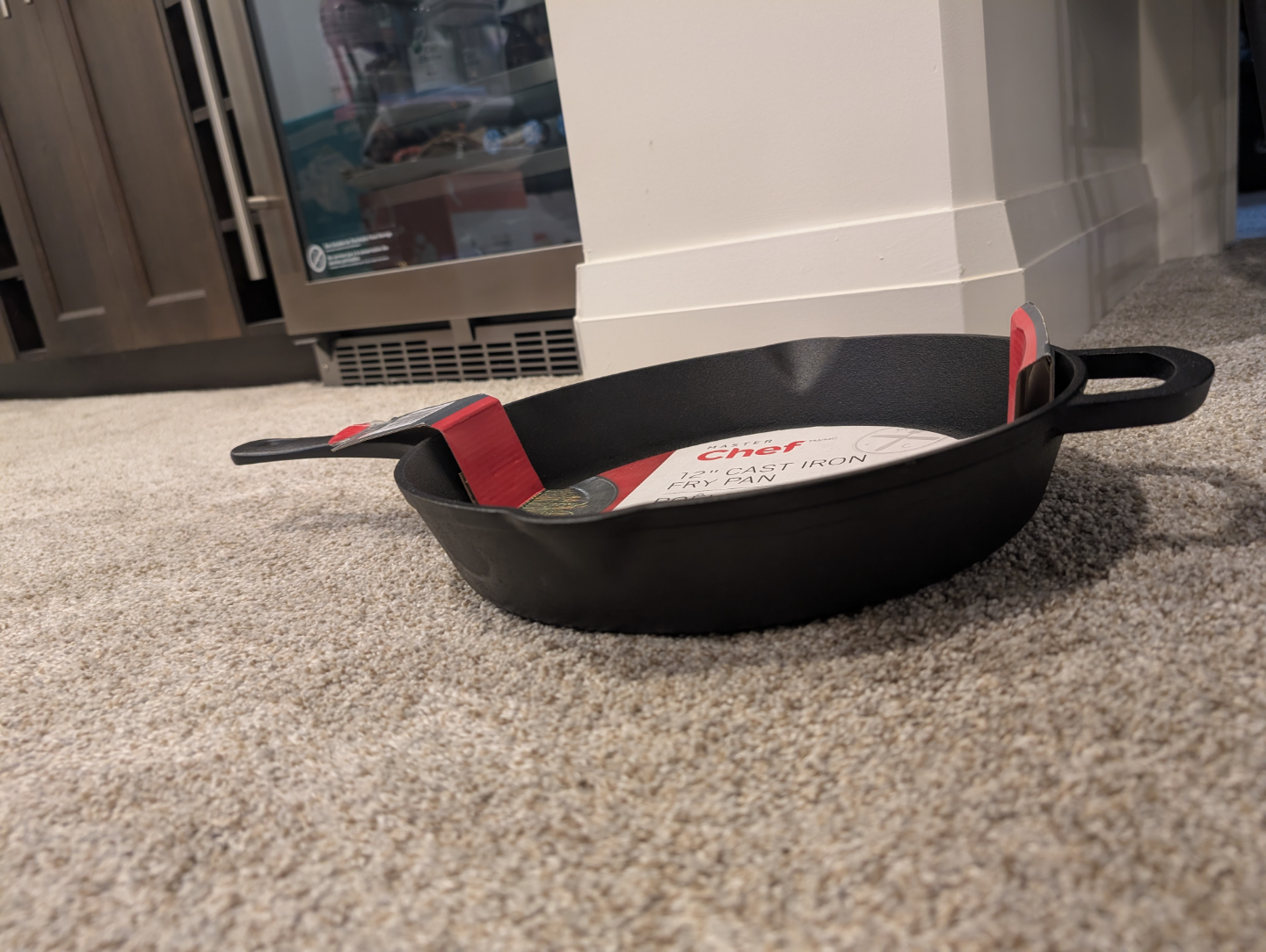 Master Chef 12" Cast Iron Fry Pan - photo 2