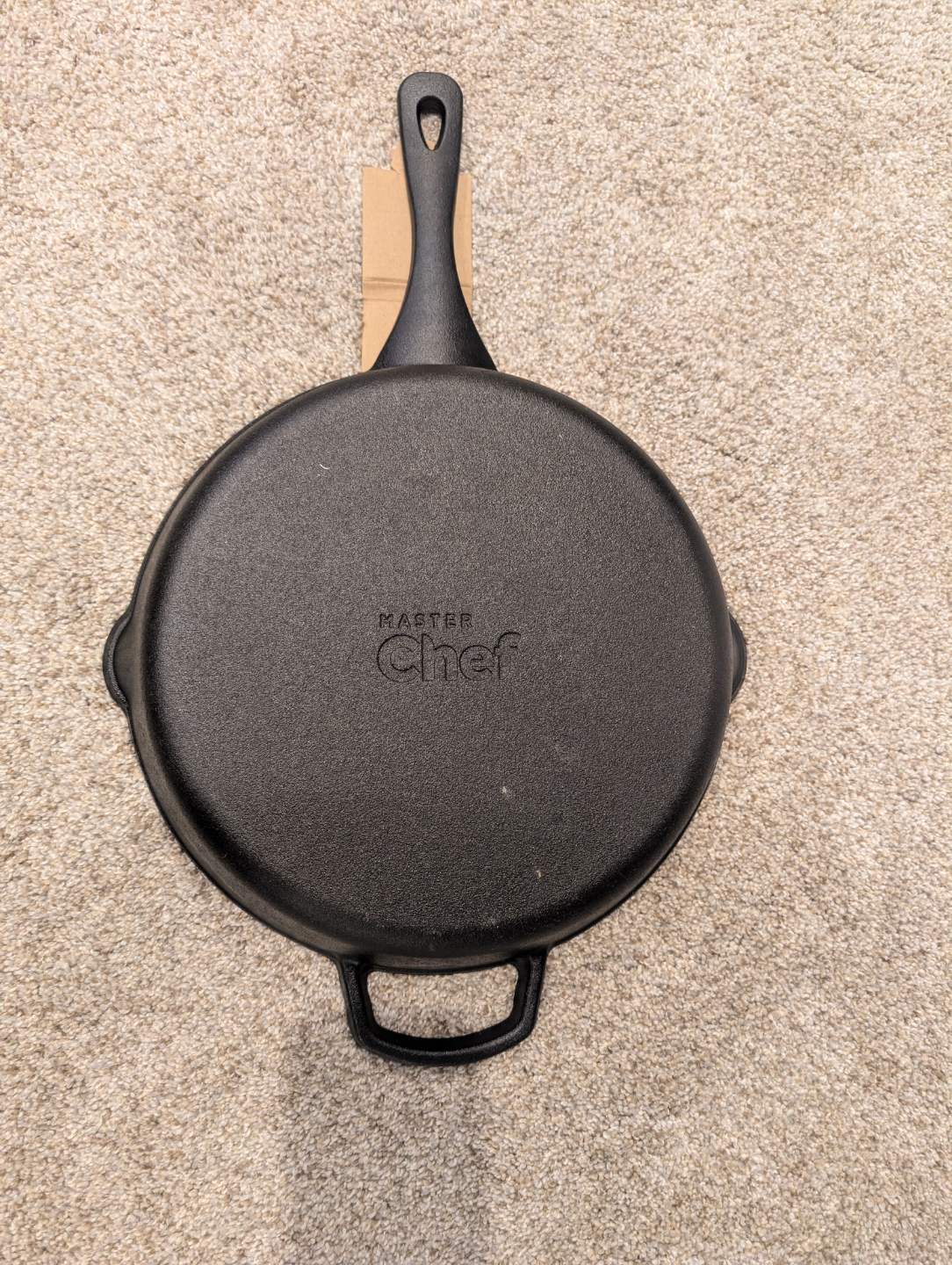 Master Chef 12" Cast Iron Fry Pan - photo 3