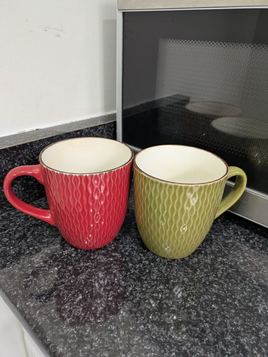 Set of Two Ceramic Mugs