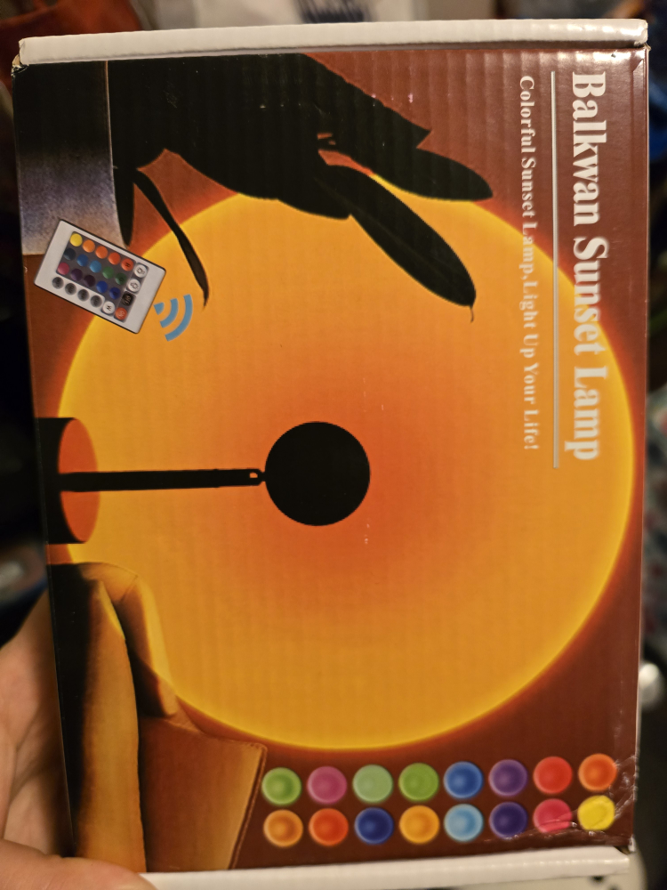 Balkwan Sunset Lamp with Remote