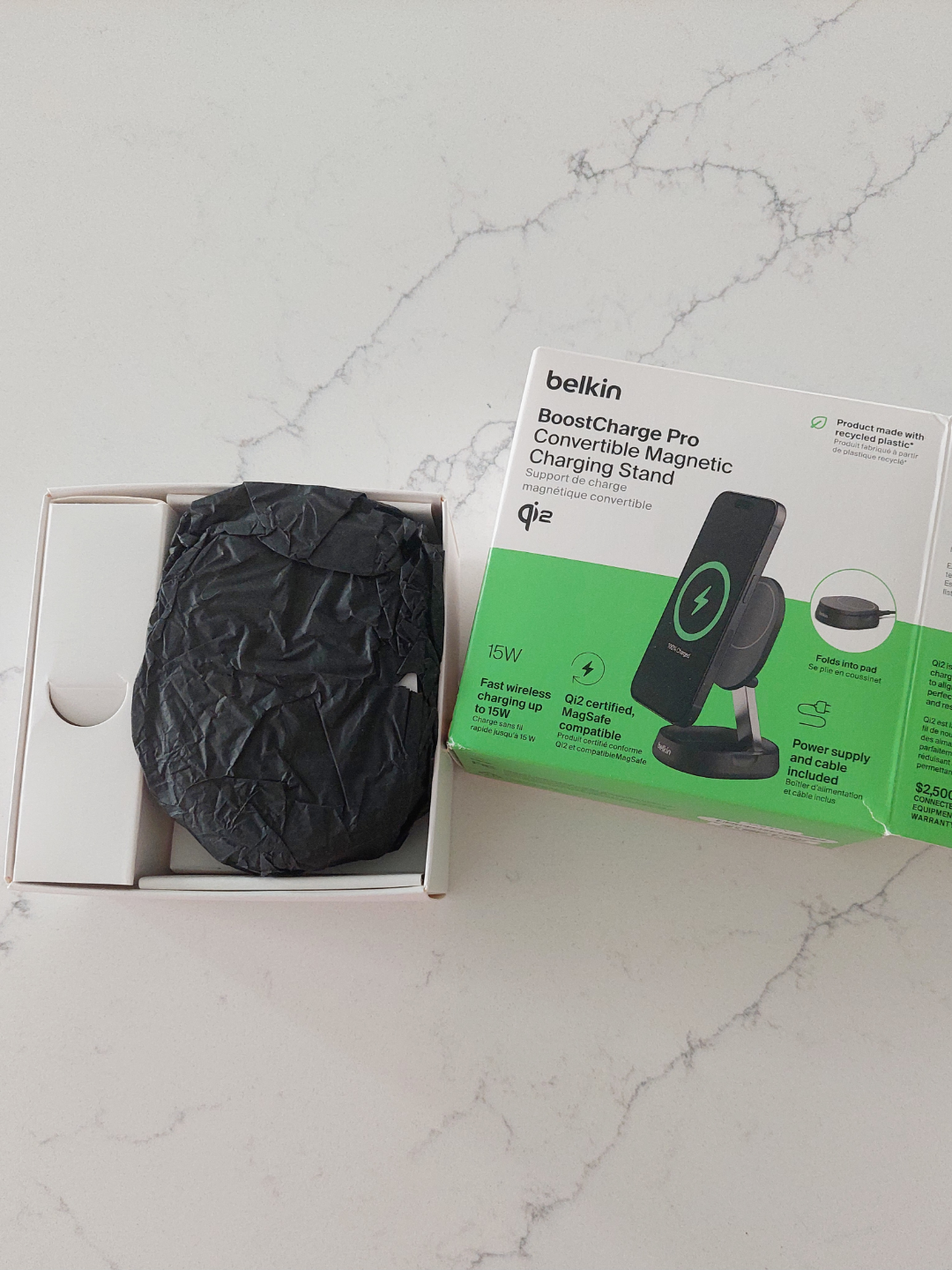 Belkin BoostCharge Pro Convertible Magnetic Charging Stand - photo 2