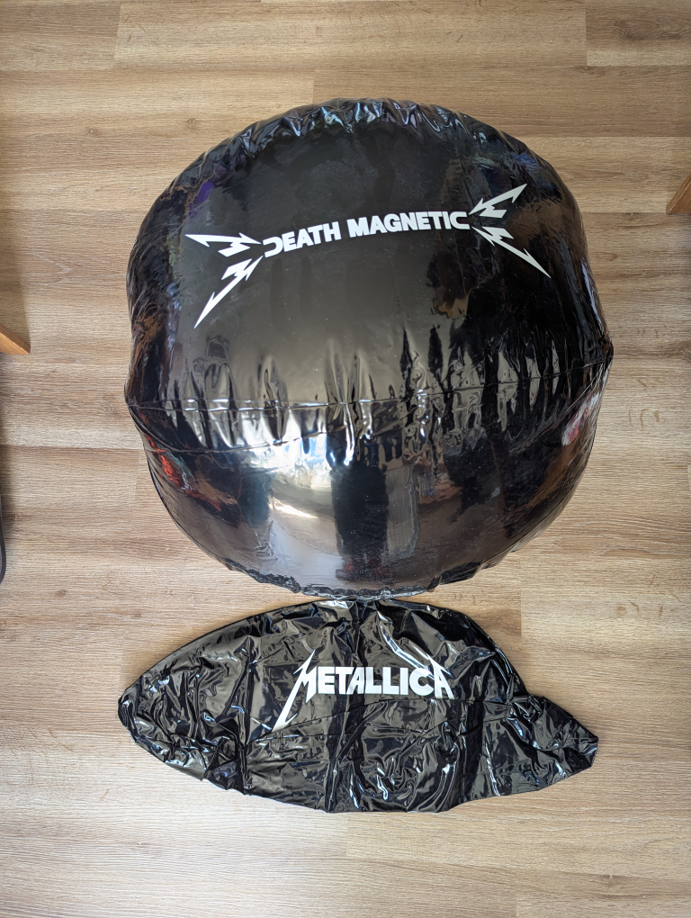 Metallica Death Magnetic tour Inflatable Ball