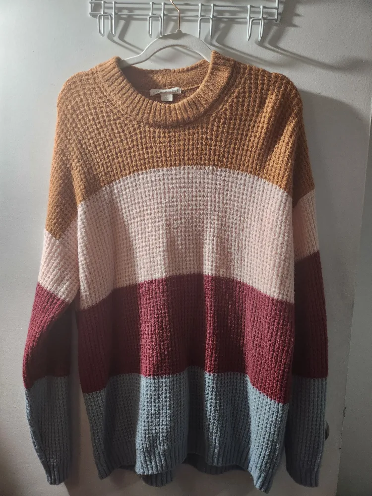 Aeropostale Women's Colour Block Knit Sweater thumbnail