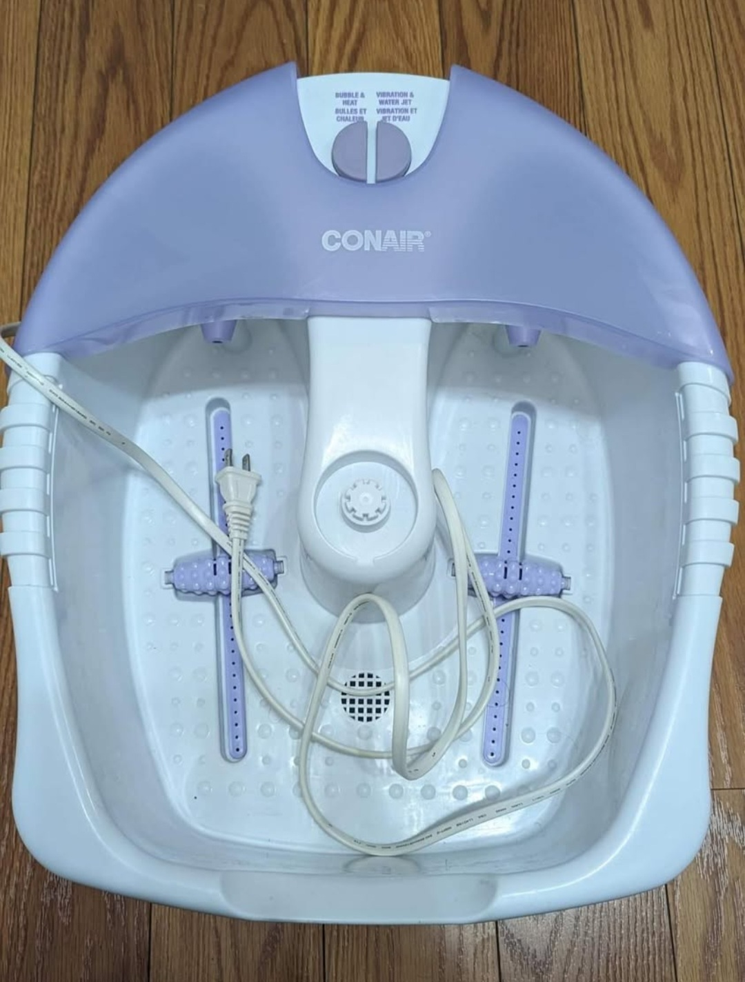 Conair Foot Spa with Bubbles and Vibration💚