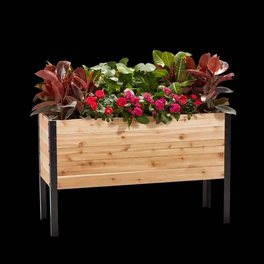 Raised Garden Bed with Stand - Western Red Cedar - photo 2