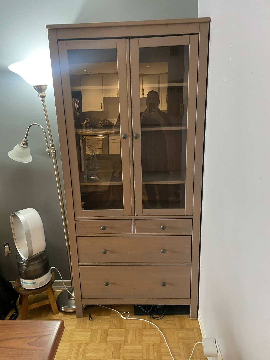 Hutch Cabinet with Drawers