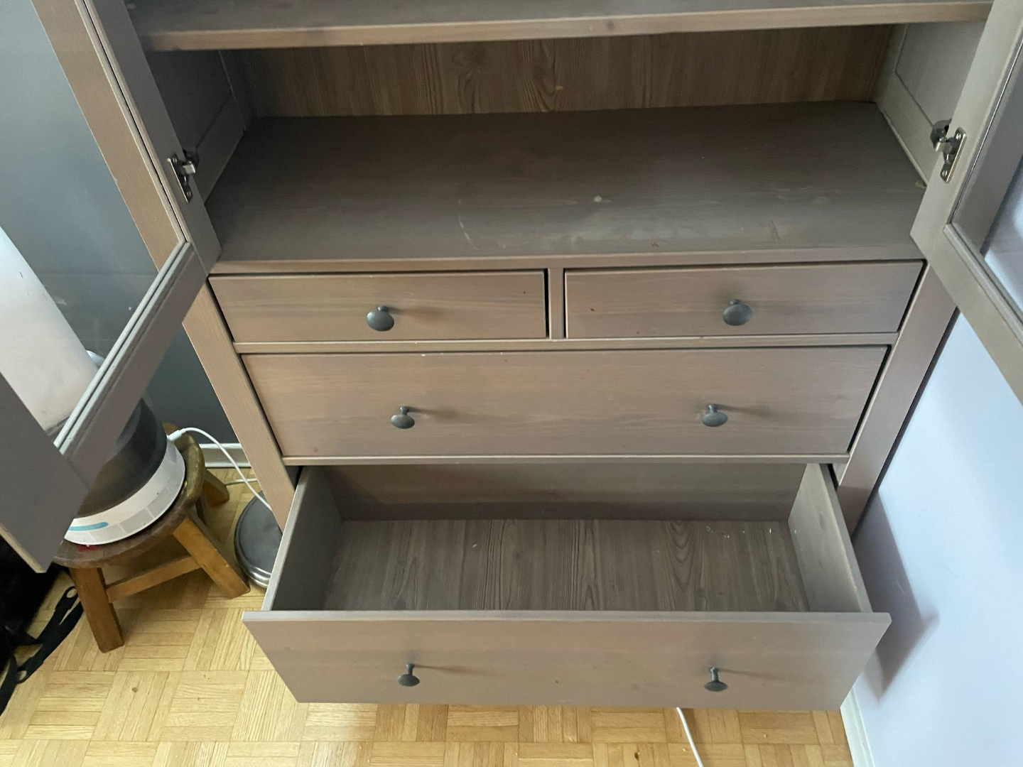 Hutch Cabinet with Drawers - photo 2