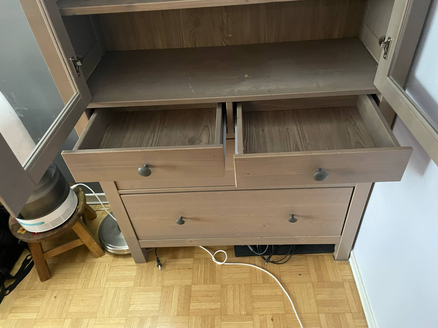 Hutch Cabinet with Drawers - photo 4