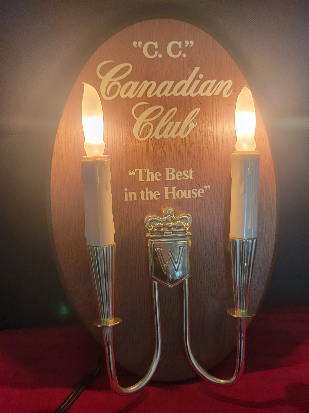 Vintage Canadian Club Whisky Light-Up Sign - photo 4