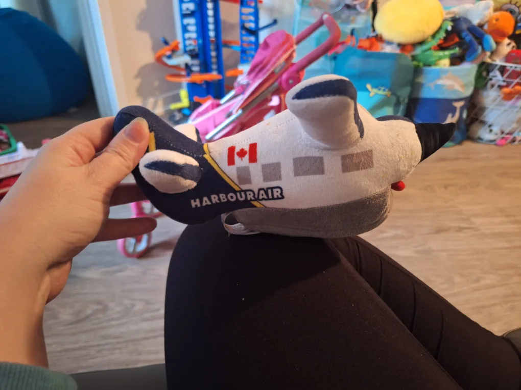 Sammy Single Otter Harbour Air Plush Plane thumbnail