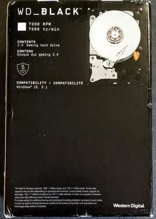 WD_BLACK 4TB 3.5" Gaming Hard Drive (Brand New) image indicator(2)