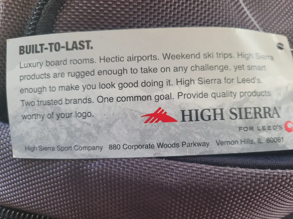 New High Sierra Backpack - Black image indicator(5)