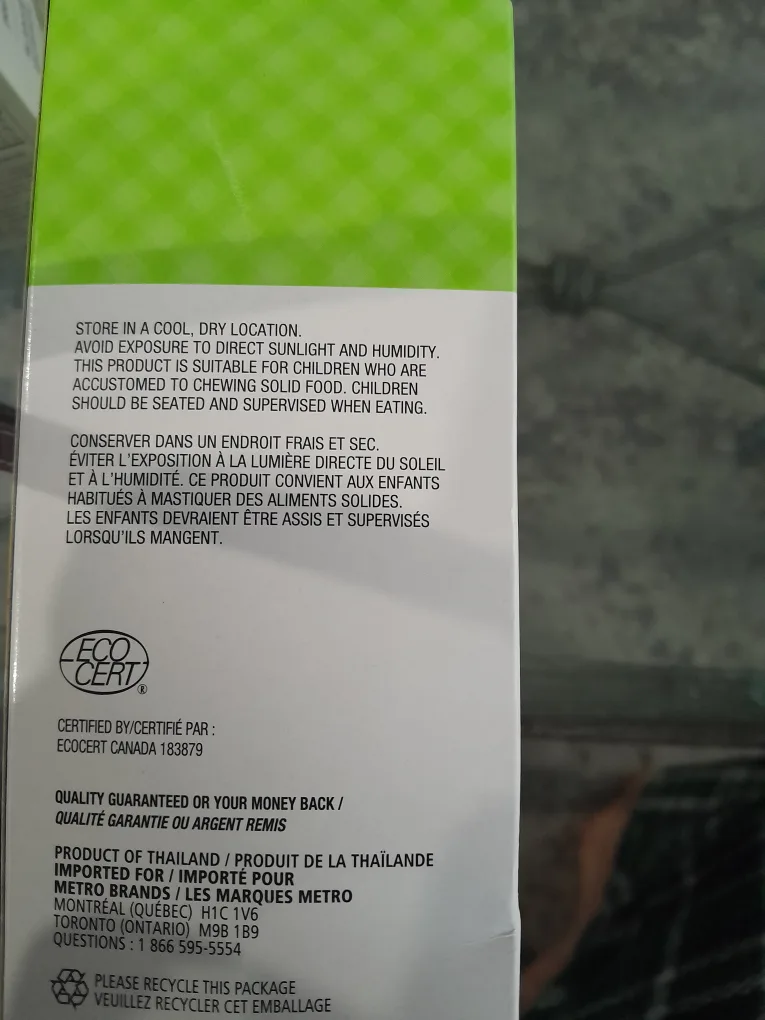 Personnelle Baby Bébé Organic Banana Rice Rusks - 2 packs image indicator(4)