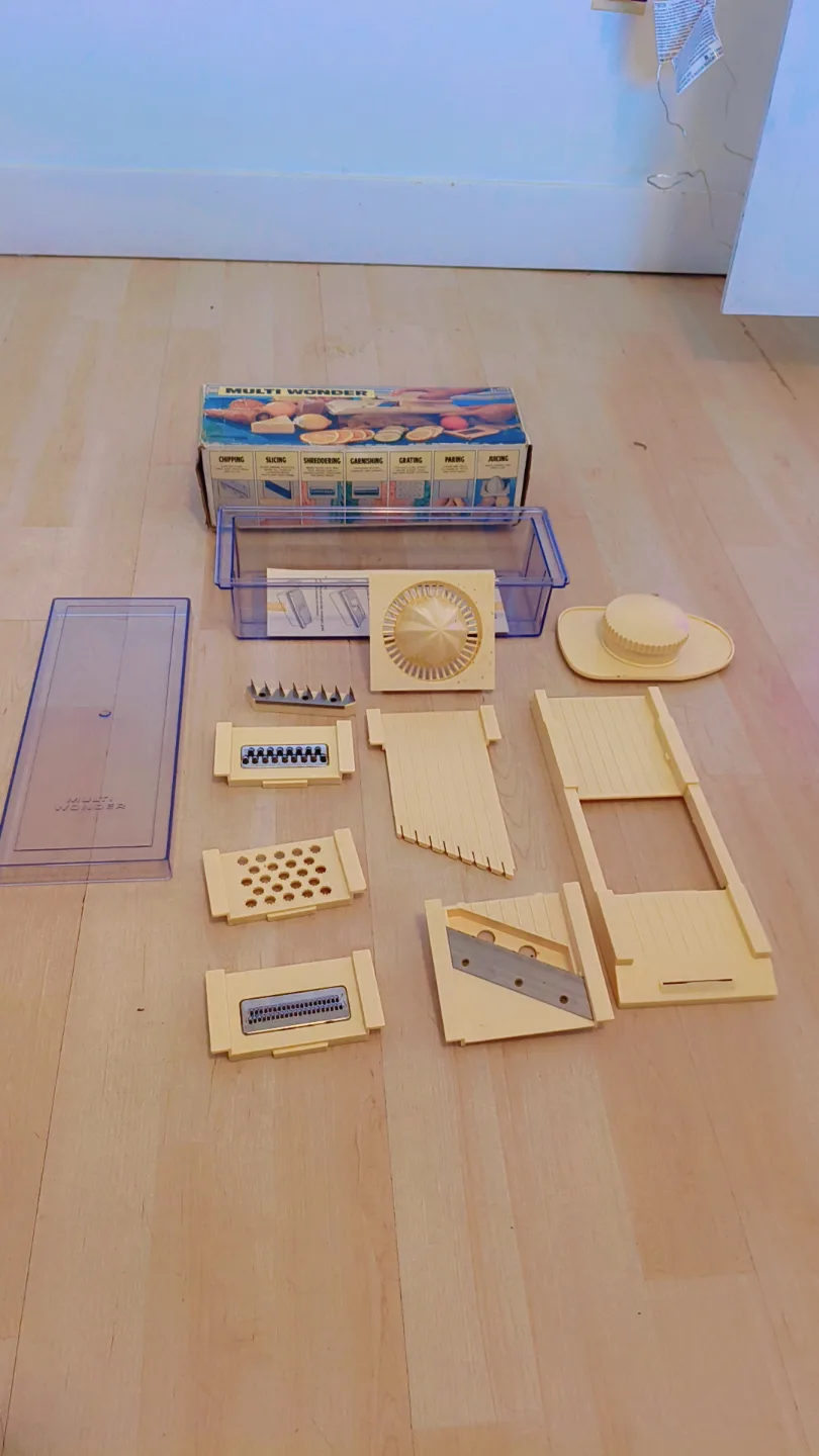 Vintage Multi Wonder Food Slicer and Grater thumbnail