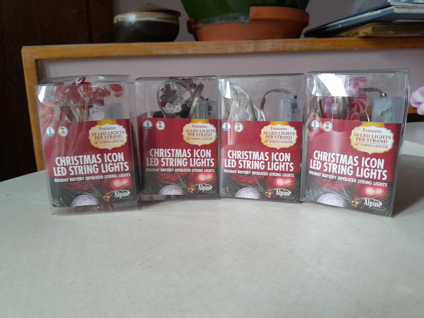 Alpine Christmas LED String Lights thumbnail