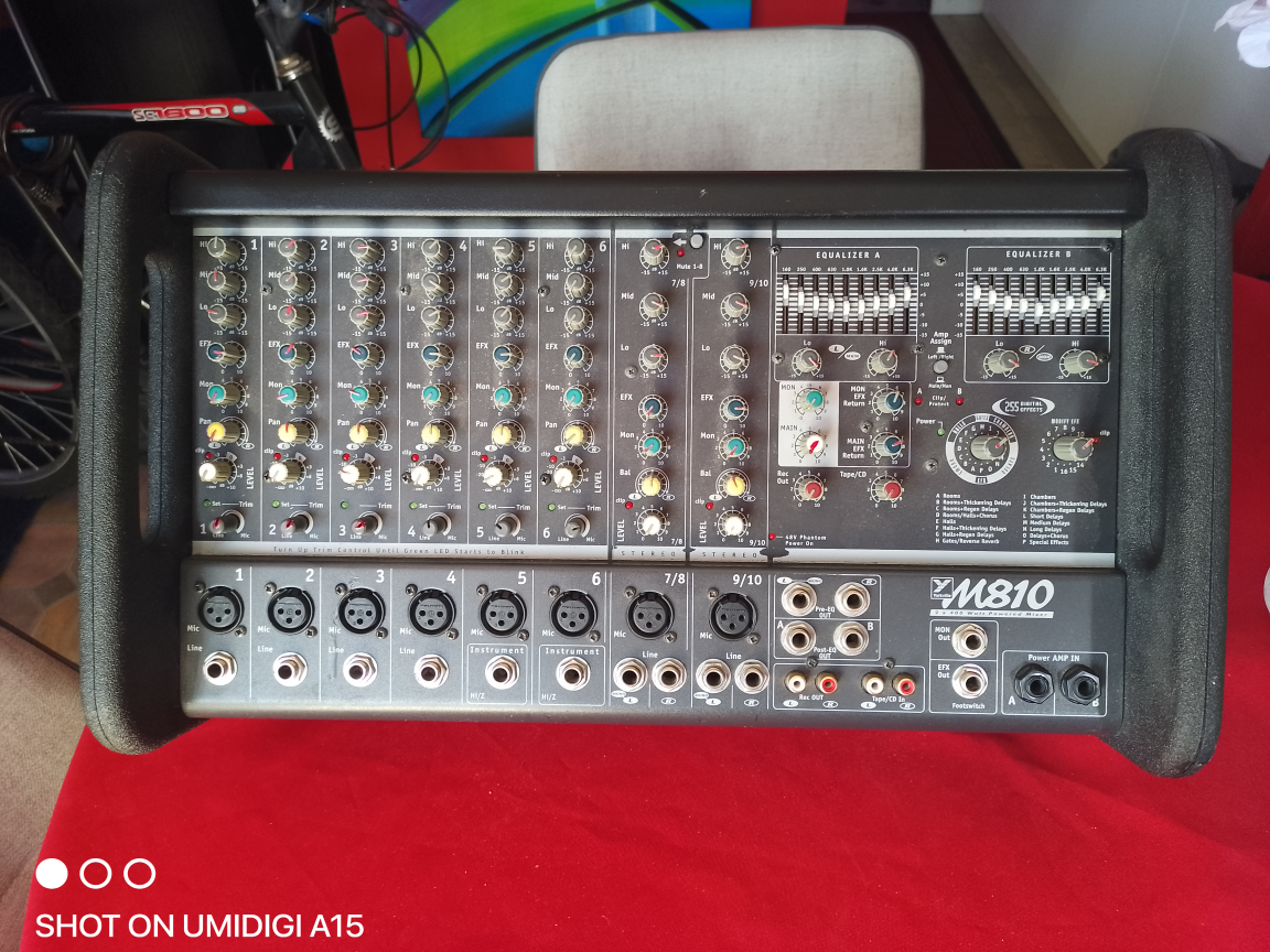 10-Channel Mixer Amplifier - XM810