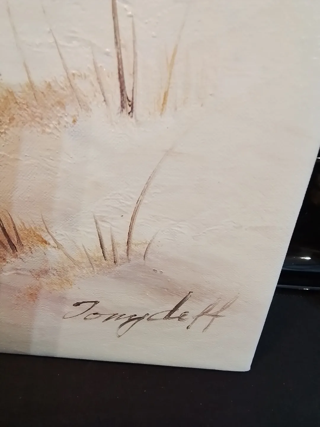 Original Winter Church Landscape Painting by Jonydeff image indicator(2)