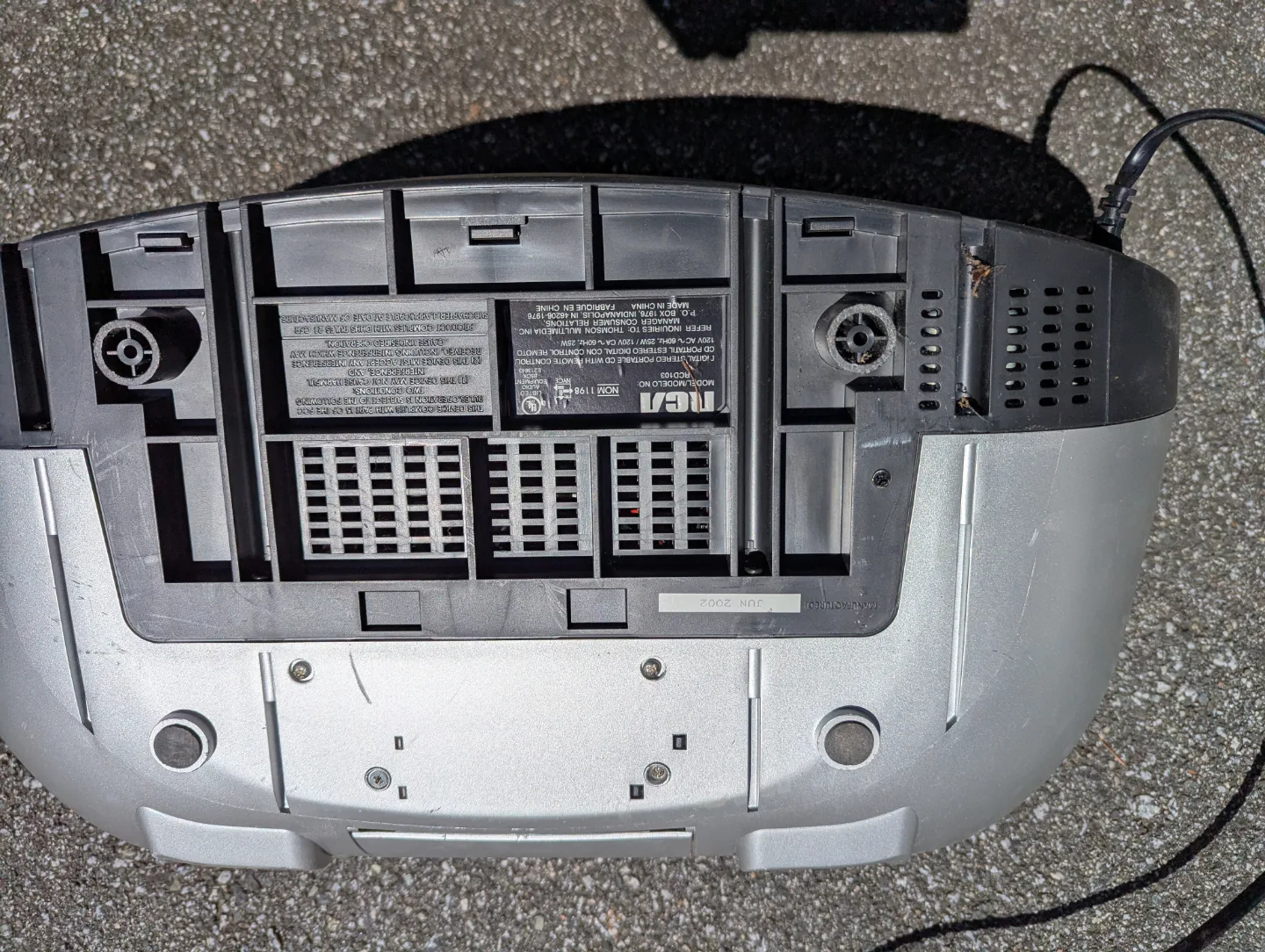 RCA Digital PLL Radio Boombox💚 image indicator(3)