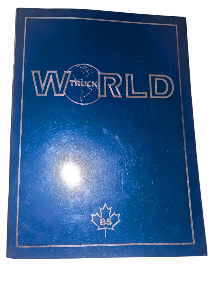 RARE 1985 TRUCK WORLD first annual Canadian edition magazine