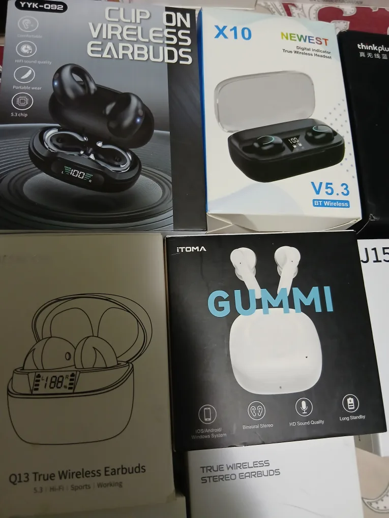 Bulk Lot of 10 Brand New True Wireless Earbuds image indicator(6)