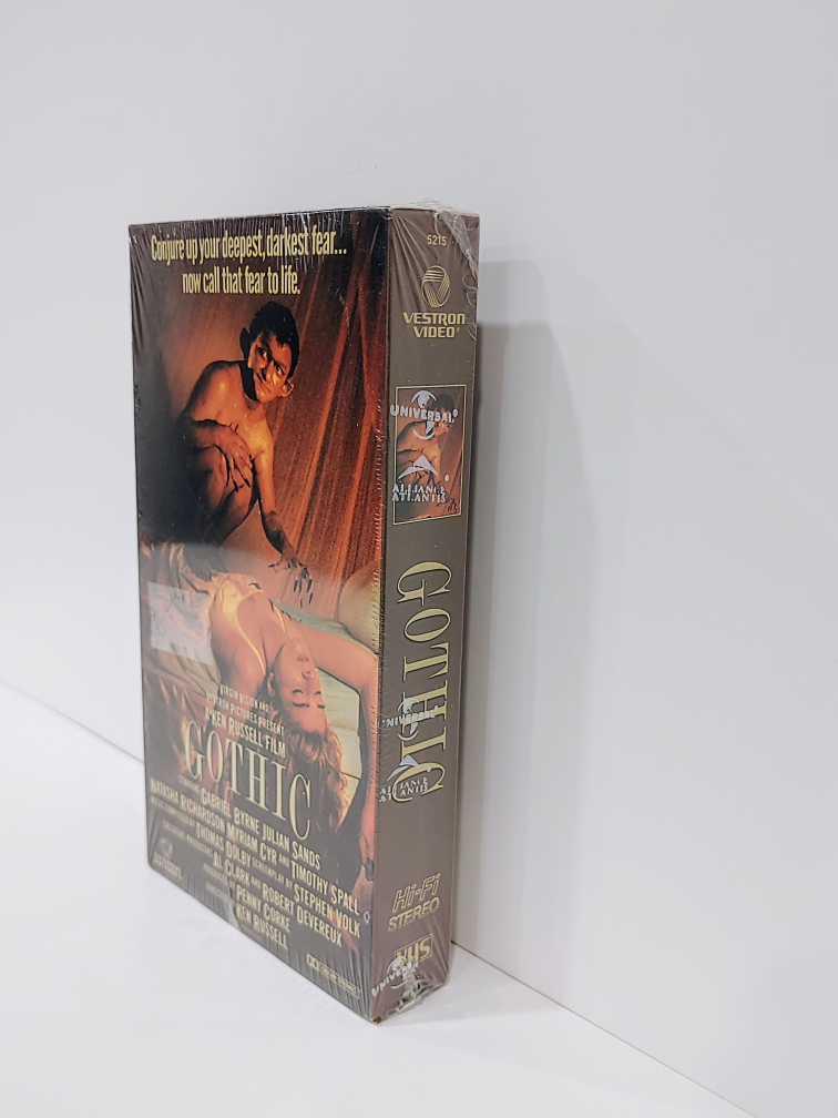 SEALED Gothic 1987 VHS Extremely Rare Original Release Version - photo 2