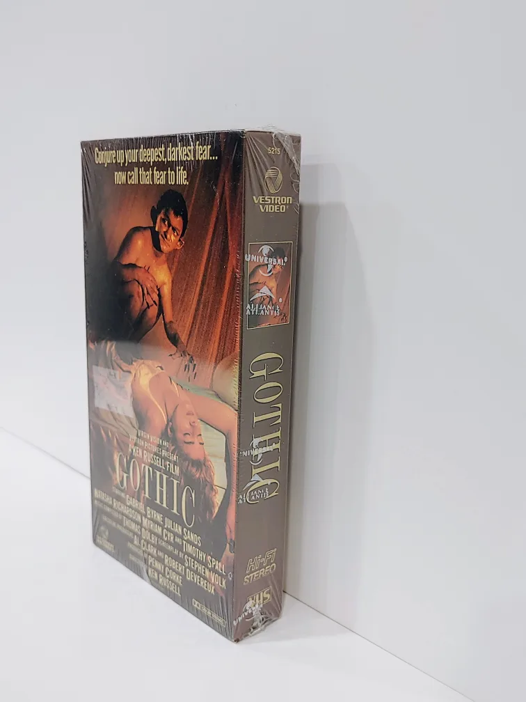 SEALED Gothic 1987 VHS Extremely Rare Original Release Version image indicator(2)
