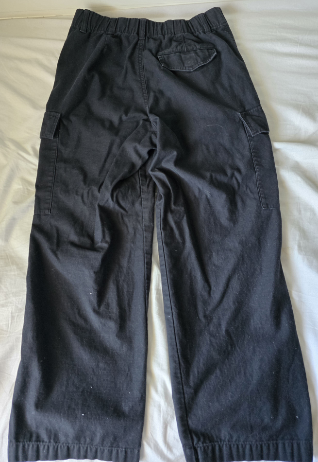 Uniqlo Black Cargo Pants 💚 - photo 2