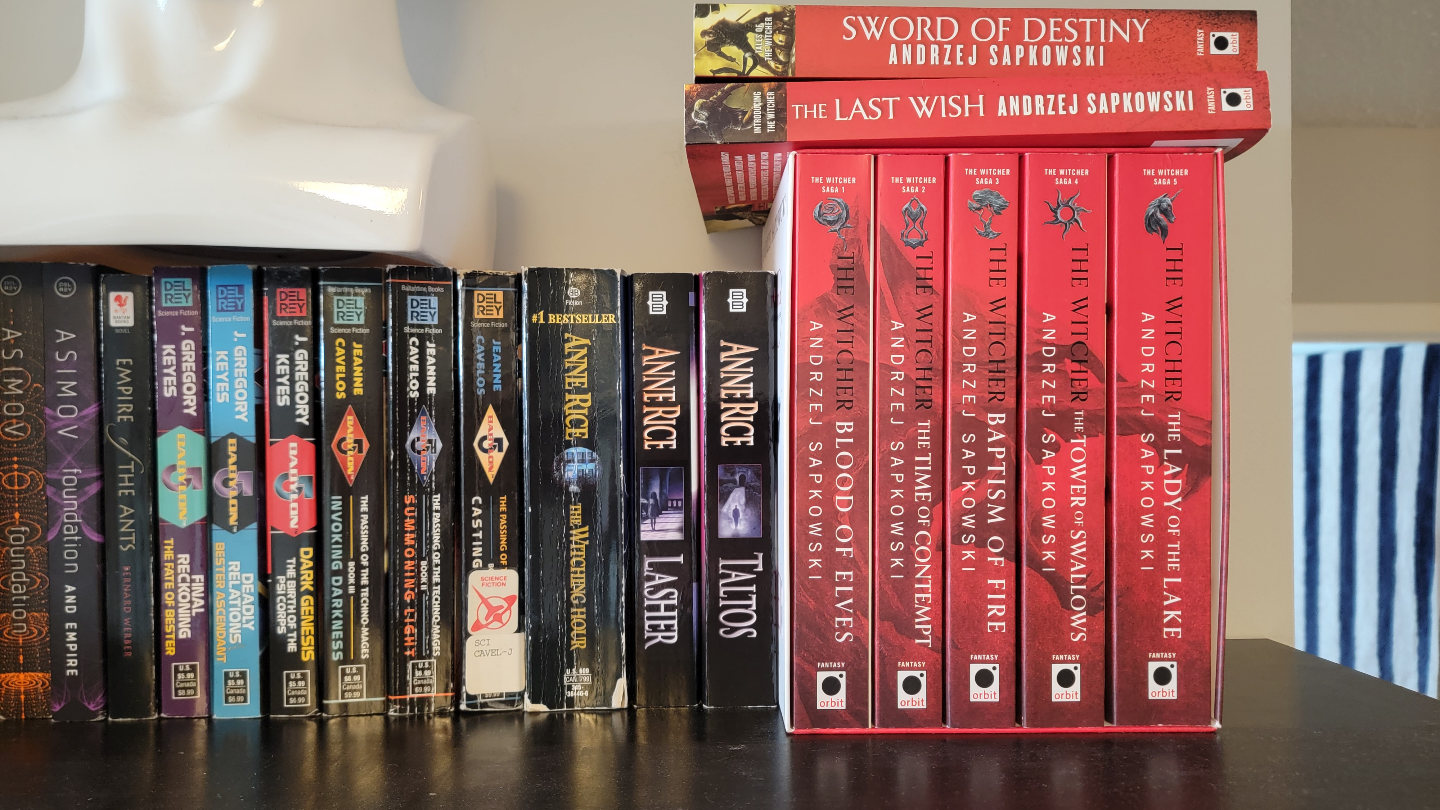 Large Collection of Fantasy and Sci-Fi Books - photo 3