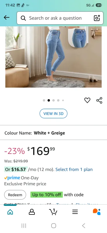 SONGMICS Over-the-Door Full-Length Mirror Jewellery Cabinet image indicator(5)