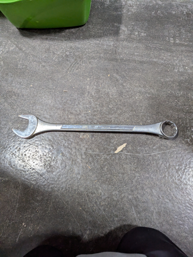 Chrome Vanadium Open-End Wrench