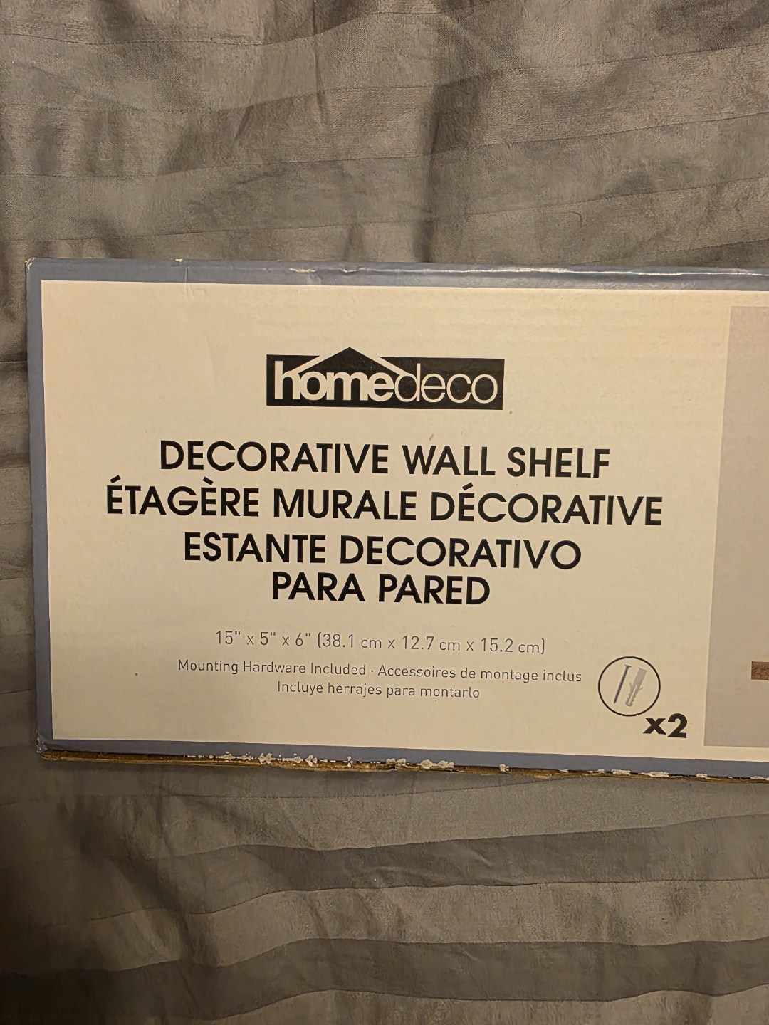 Homedeco Decorative Wall Shelf - 15" x 5" x 6" 💚 - photo 2
