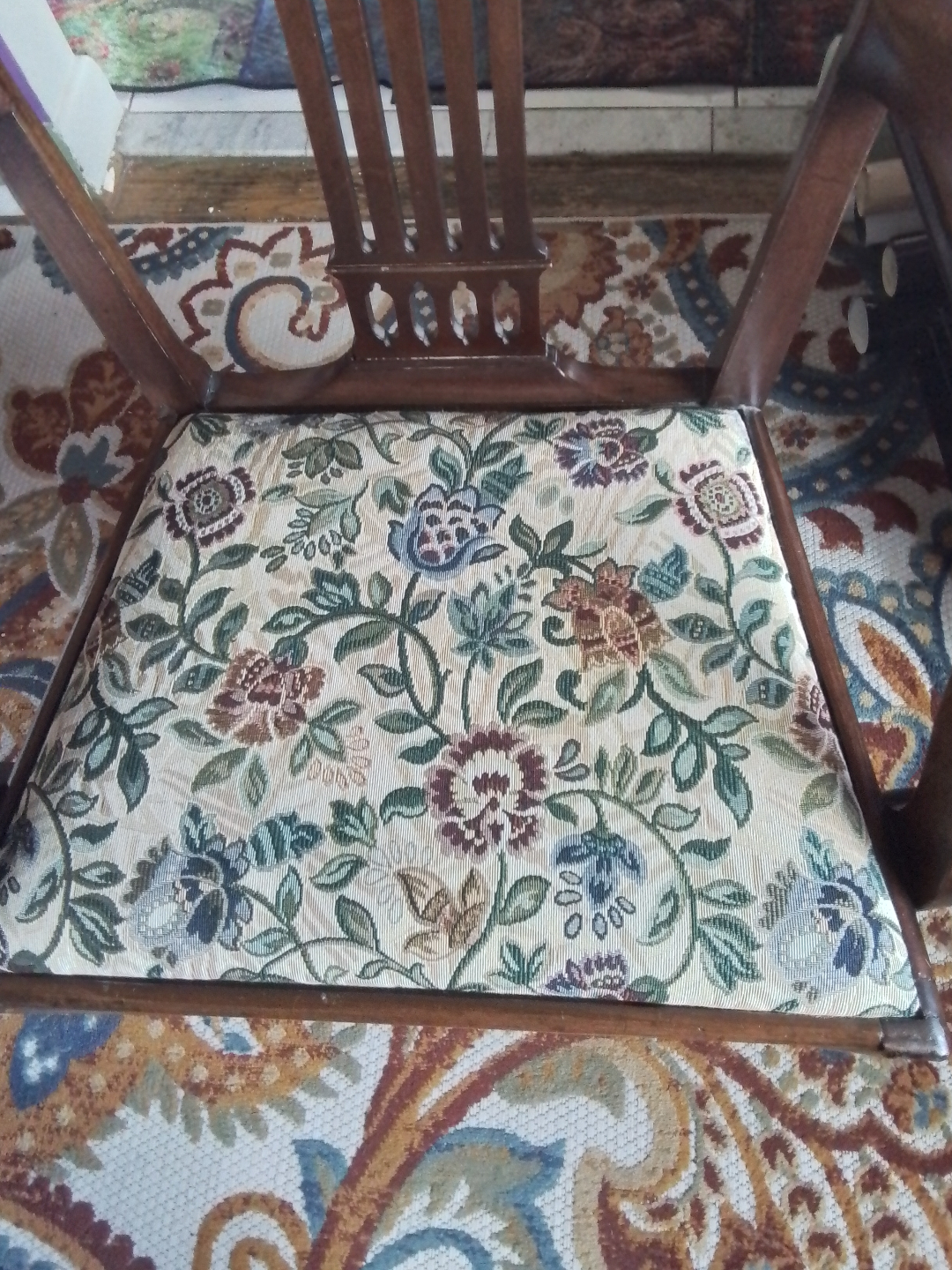 Antique Walnut Captain's Chair - photo 2