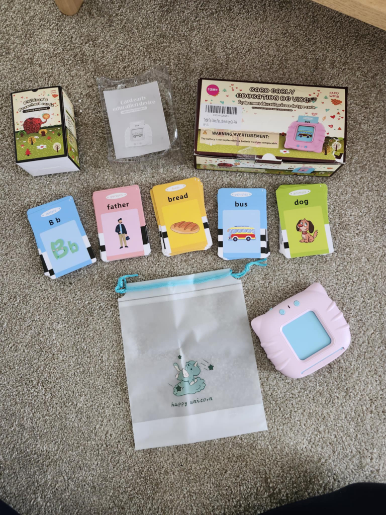 Educational Flashcards Reader for Kids 💚