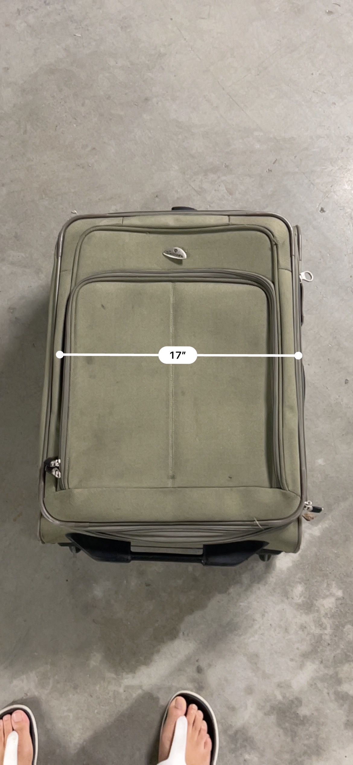 17" Samsonite Rolling Suitcase - Olive Green - photo 5