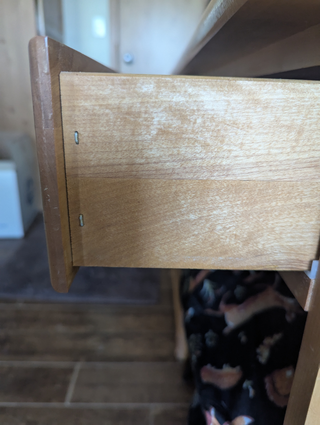 Solid Wood Desk with Drawers - photo 2