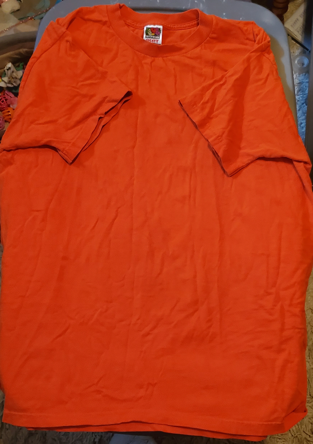Fruit of the Loom Heavy T-Shirt - Orange
