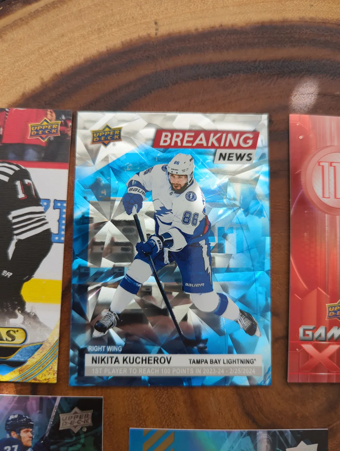 Insert Collection, 8 Upper Deck Hockey Cards image indicator(2)