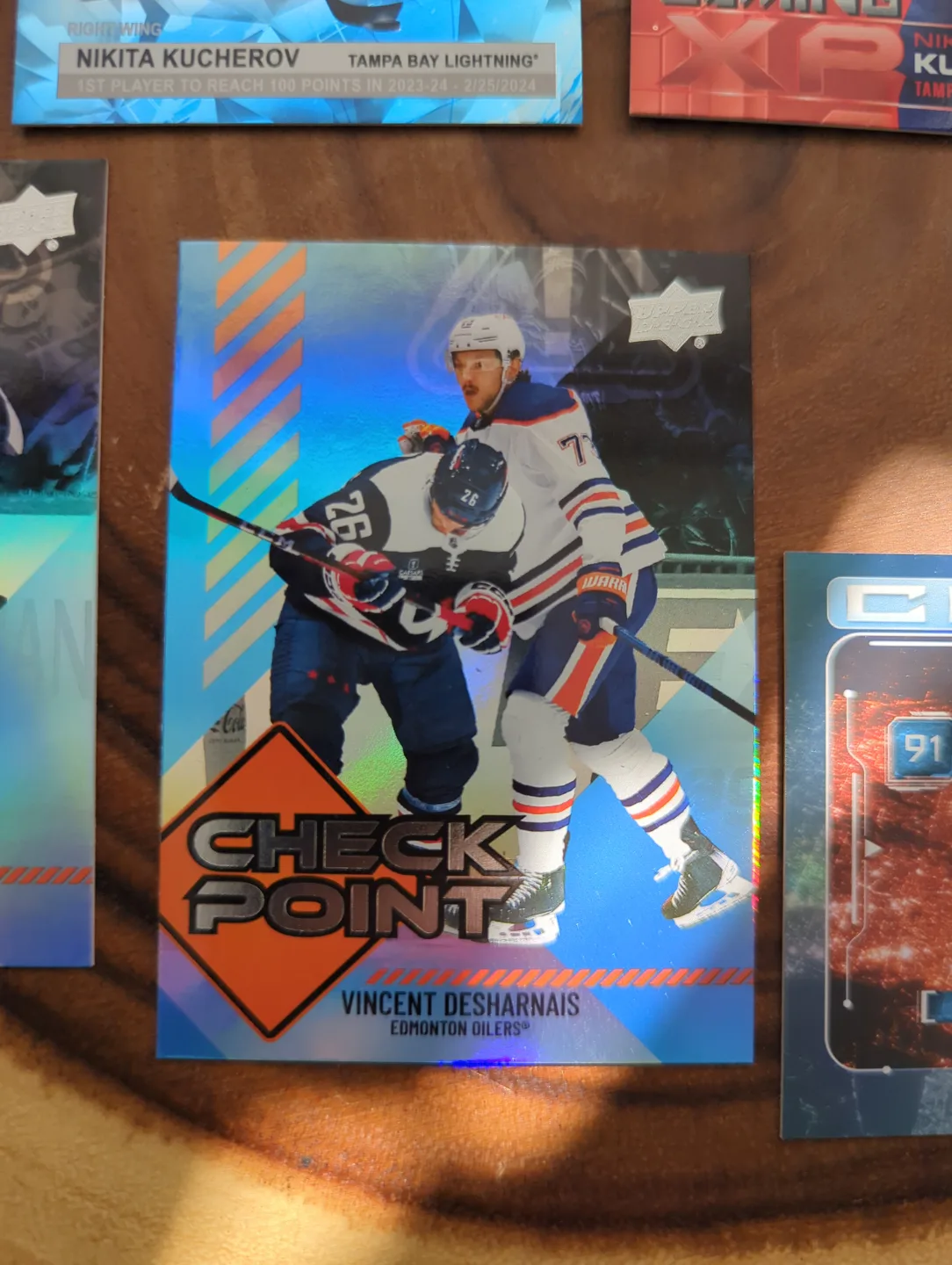 Insert Collection, 8 Upper Deck Hockey Cards image indicator(6)